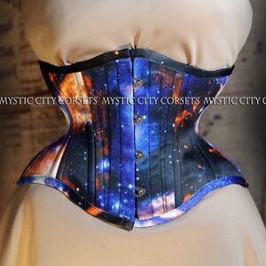 Mcc20 galaxy satin 32” mystic city corsets